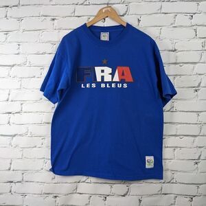 France national team soccer tshirt FIFA world cup Germany 2006 size large